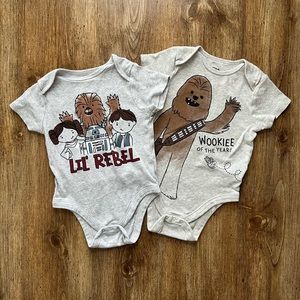 Star Wars Onesie bundle (12/18m)